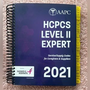 AAPC HCPCS Code Book - 2021
